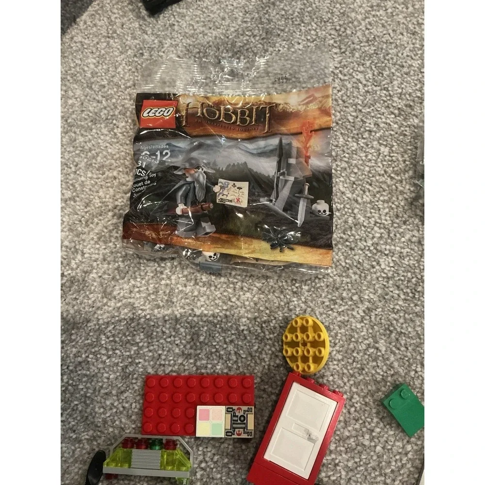 LEGO & Mega Bloks Bulk Lot Building Blocks/ Hobbit &Teenage Ninja Turtles Legos